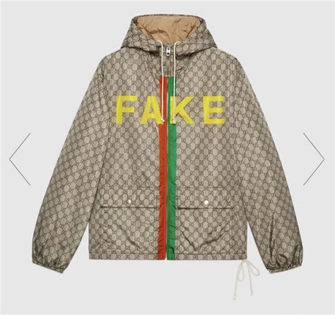 [W2C] Gucci ‘Fake/Not’ print GG nylon jacket : r/DesignerReps